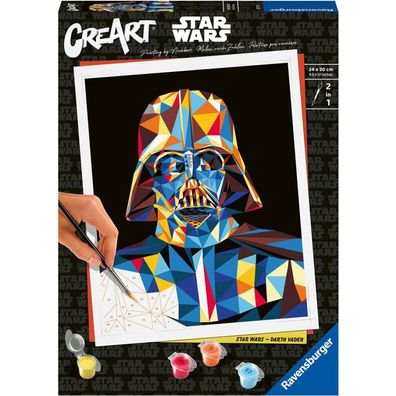 Ravensburger 23731 Malen nach Zahlen Star Wars - Darth Vader Malen nach Zahlen Se