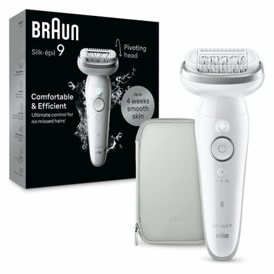 Braun Silk-épil 9 9-011 40 Pinzette Silber - Weiß (225236)