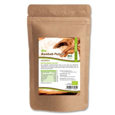 Mynatura Bio Baobab Pulver - (1000g)