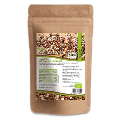 Mynatura Bio Quinoa Tricolore – verschiedene Größen im Beutel