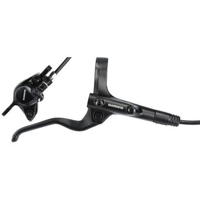 Scheibenbremse Shimano MT201, schwarz, hinten als Set, ohne Scheibe, Shimano,