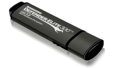 Kanguru Defender Elite300 - 16GB USB-Stick USB Typ-A 3.2 Gen 1 (3.1 Gen 1) Schwarz
