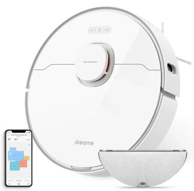 Dreame Bot L10 Pro Saug- und Wischroboter - LiDAR & 3D-Hinderniserkennung 4000Pa Weiß