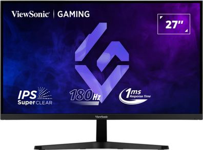 Viewsonic VX27G1-HD 27" Gaming Monitor Full HD IPS 180Hz 1ms HDR10 G-Sync Schwarz (VX