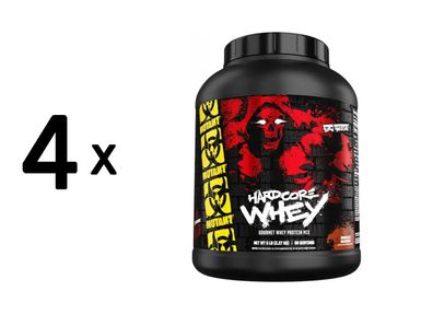 4 x Mutant Hardcore Whey (5lbs) Chocolate Milkshake