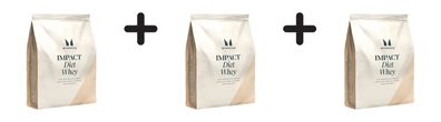 3 x Myprotein Impact Diet Whey (2500g) Cookies and Cream