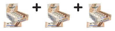 3 x Myprotein Impact Protein Bar (12x64g) Dark Chocolate Sea Salt