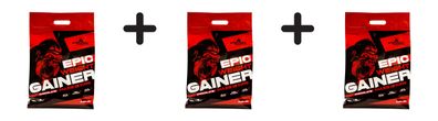 3 x Peak Epic Weight Gainer (4500g) Chocolate