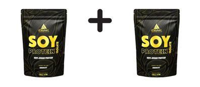 2 x Peak Soy Protein Isolate (750g) Chocolate