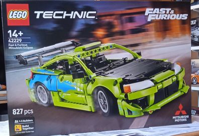88 LEGO Technic - Fast and Furious Mitsubishi Eclipse Auto (42229)