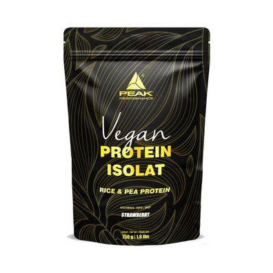 Peak Vegan Protein Isolate (750g) Strawberry