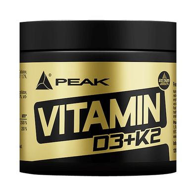 Peak Vitamin D3 + K2 (120)