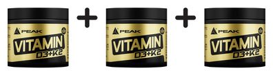 3 x Peak Vitamin D3 + K2 (120)