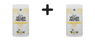 2 x Peak Yummy Vegan Protein (450g) Vanilla Cream
