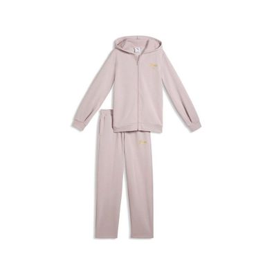 Puma Kinder Trainingsanzug Ess Script Glitter Full-Zip Sweat Suit FL G 695209