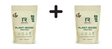 2 x Reflex Nutrition Plant Protein (600g) Cacao and Caramel