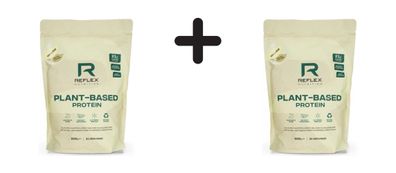 2 x Reflex Nutrition Plant Protein (600g) Vanilla Bean