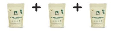 3 x Reflex Nutrition Plant Protein (600g) Vanilla Bean