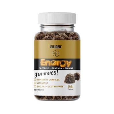 Weider Energy Gummies (80) Cola