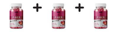 3 x Weider Fiber Gummies (36) Strawberry