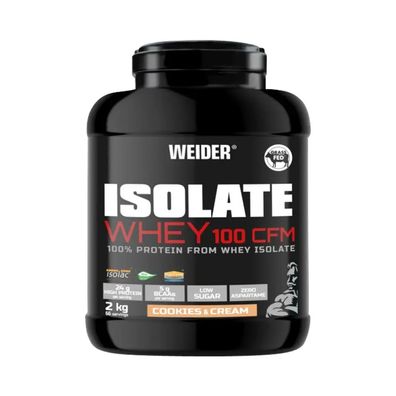 Weider Isolate Whey 100 CFM (2000g) Cookies and Cream