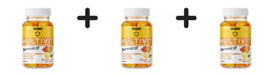3 x Weider Multivit Gummies (80) Orange and Lemon