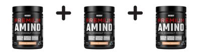 3 x Weider Premium Amino Powder (800g) Fresh Orange