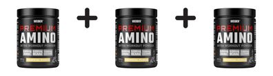 3 x Weider Premium Amino Powder (800g) Tropical Punch