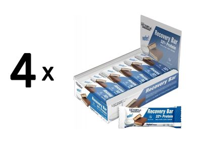 4 x Weider Victory Endurance Recovery Bar (12x50g) Yogurt