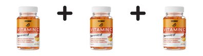 3 x Weider Vitamin C Gummies (84) Orange