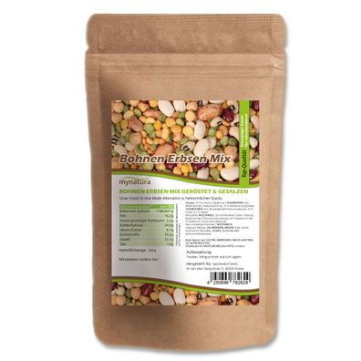 Mynatura Gerösteter Bohnen-Erbsen-Mix – 1000g