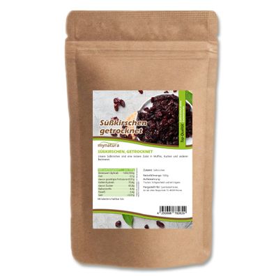Mynatura Getrocknete Süßkirschen – 1000g