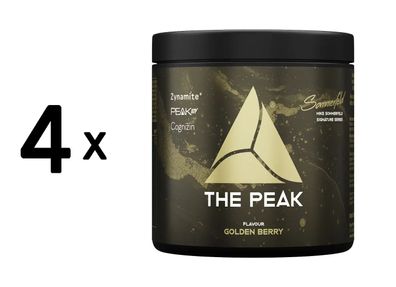 4 x Peak The Peak (15 serv) Golden Berry
