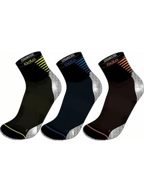 Odlo Socken Socks Quarter Ceramicool Quarter 3-Pack 798270