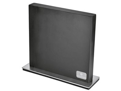 Zassenhaus 78145 Magnet-Messerblock doppelseitig Gummibaumholz Schwarz