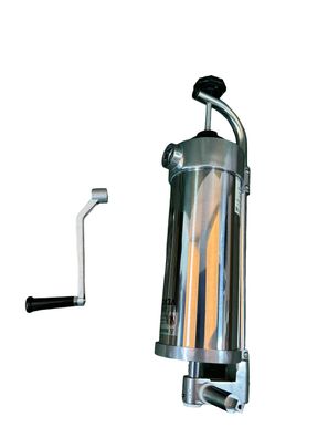 VEVOR Wurstféller 3 L Edelstahl vertikal 3 Féllrohre Tischklemme Wurstpresse