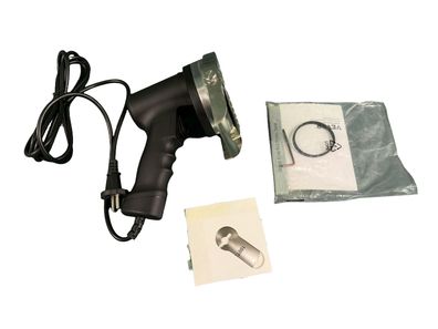 VEVOR Dönermesser Elektromesser fér Schawarma 80W Edelstahl 2 Klingen 10cm