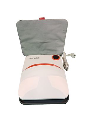 VEVOR 2 in 1 Mini Heißpresse 30,5x25,4 cm 810 W Transferpresse fér T-Shirts