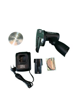 VEVOR Dönerschneider 80 W Kebabschneider kabellos elektrisch 0-8 mm Schwarz