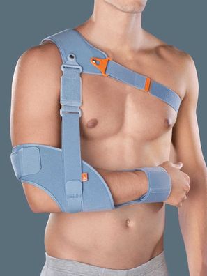 RO+TEN Schulterbandage Schlésselbein rechts verstellbar mit Gurtsystem