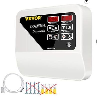 VEVOR Sauna Steuerung 3-9kW digitaler Controller Saunaofen externe Anzeige