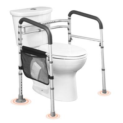 VEVOR Toiletten Sicherheitsgeländer Aufstehhilfe 136 kg rutschfeste Griffe