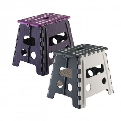 Klapphocker aus Kunststoff - Platzsparend und belastbar bis 150 kg
