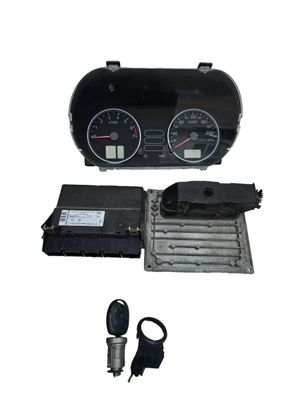 Ford Fiesta JD3 JH1 1,3i Motorsteuergerät Set 4S6112A650KC