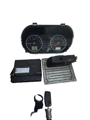 Original Ford Fiesta MK5 Motorsteuergerät Set 4S6112A650-ND