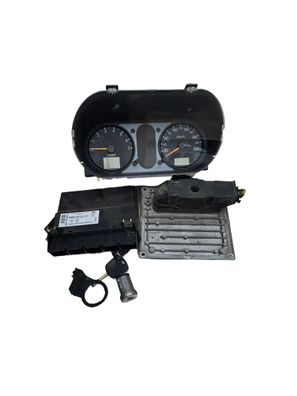Ford Fiesta MK5 Benzin Motorsteuergerät Set 2S6A12A650TH
