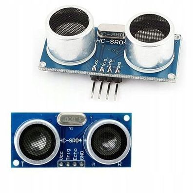 Rosfix Ultraschallsensor HC-SR04 – 2–450 cm Reichweite | 40KHz, 5V, 2mA
