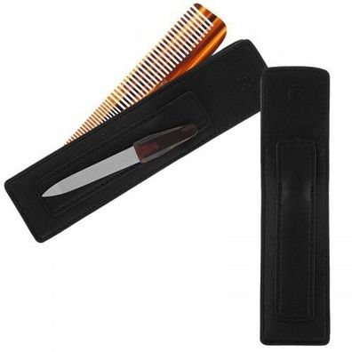 Esquire Kamm- und Nagelfeilenetui 3090-10, schwarz, Herren