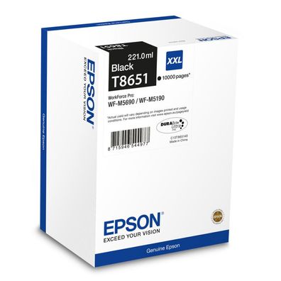 Epson Ink 86 XXL Black Schwarz (C13T865140)