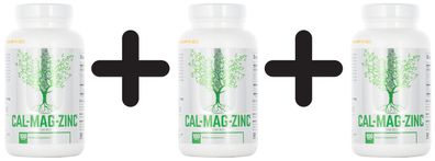 3 x Universal Nutrition Cal Mag Zinc - 100 tabs